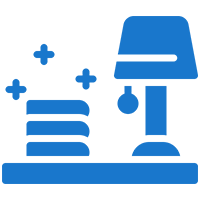 Ícono de desinfección